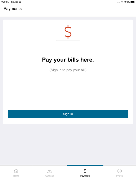 MyCVEC Mobile iPad screenshot
