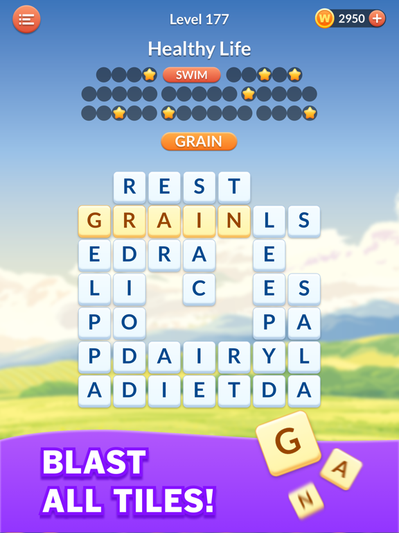 Screenshot #5 pour Word Blast: Crush Tiles Trivia