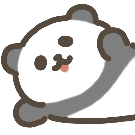 animated panda sticker