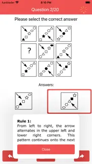 abstract reasoning test pro iphone screenshot 3