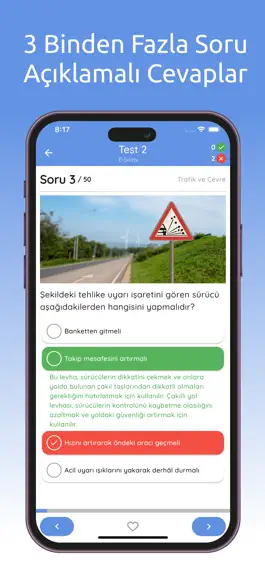 Game screenshot Ehliyet Sınav Soruları E-Sınav apk