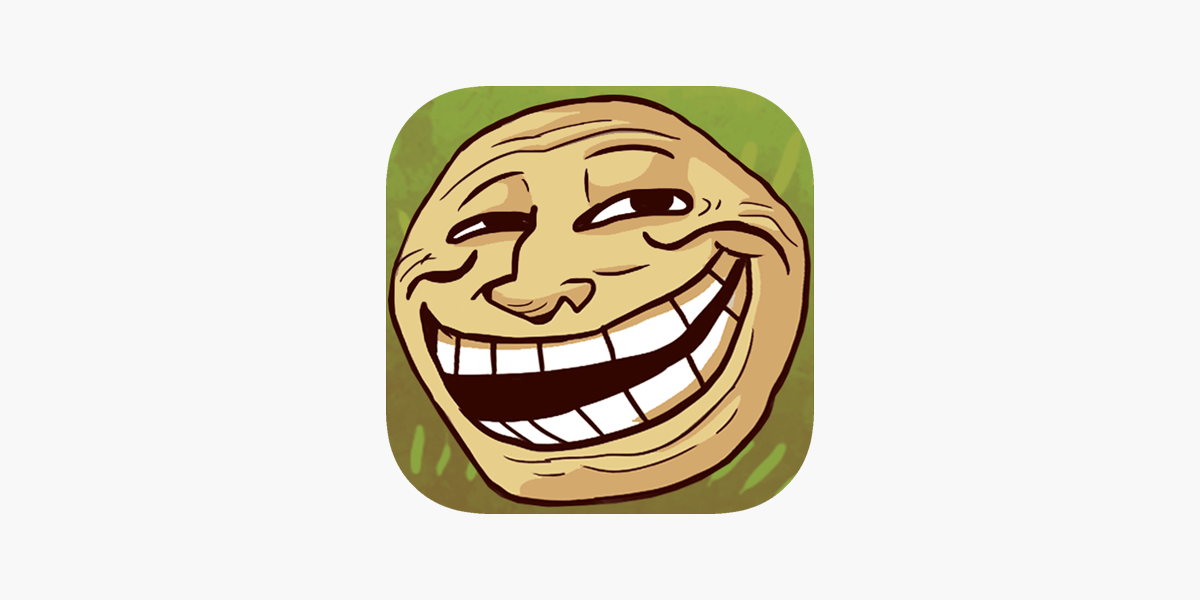 happy troll face