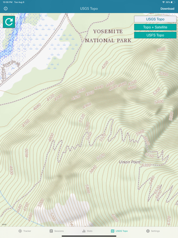 Screenshot #2 for Topographic Maps & Trails