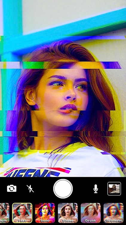 Glitch Video Effect - Live VHS