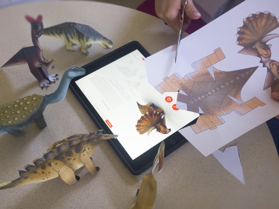 Screenshot #4 pour Foldify Dinosaurs