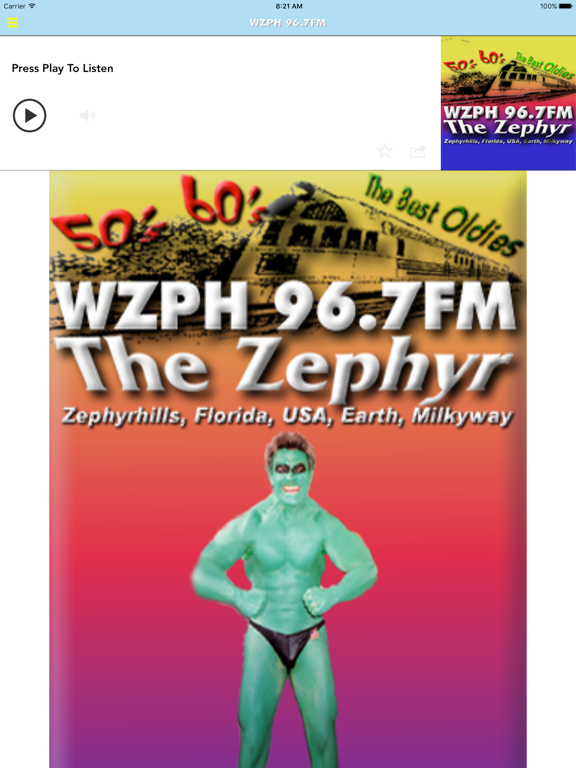 Screenshot #4 pour 96.7 WZPH The Zephyr