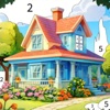 House Color - Paint by number - iPadアプリ