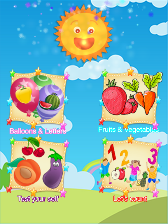Screenshot #4 pour ABC Learn Fruits & Vegetables
