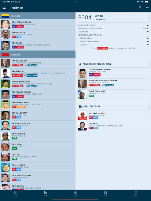Screenshot #5 pour PRU Malaysia