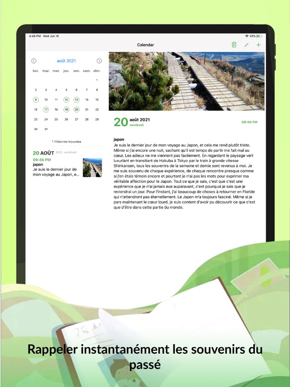 Screenshot #5 pour Daybook Journal – Diary