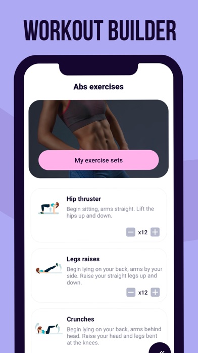 Screenshot #3 pour ABS Workout at Home
