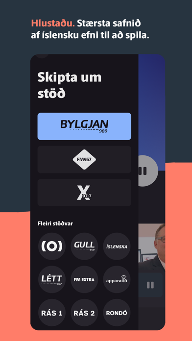 Bylgjan Screenshot