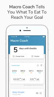 my macros+ | diet & calories iphone screenshot 3