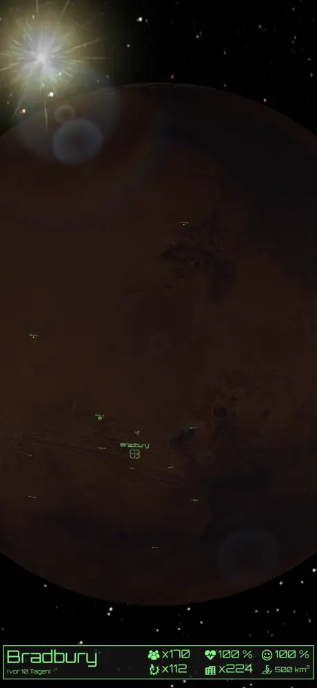 Mars - the Arrival