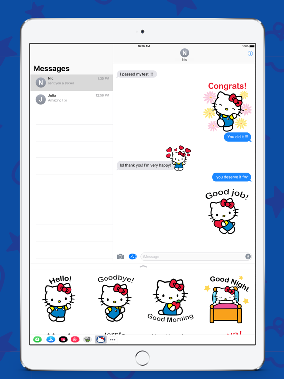 Screenshot #5 pour Hello Kitty Messaging Stickers