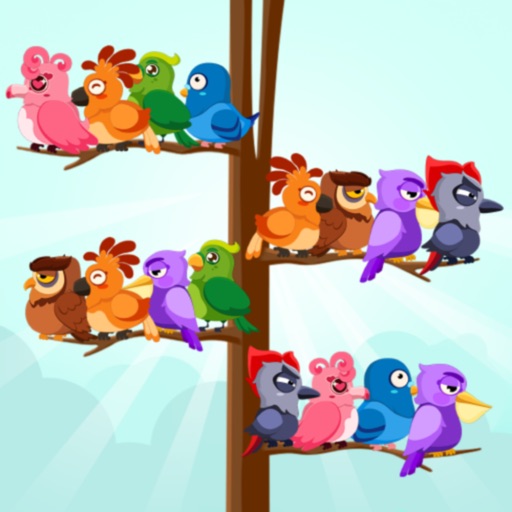 Color Bird Game: Sort It Now icon