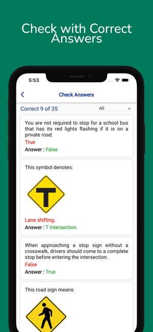 Iowa Driver License Test for Android - Free App Download