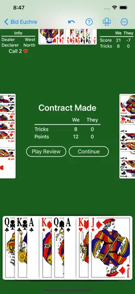 Game screenshot Bid Euchre - Expert AI hack