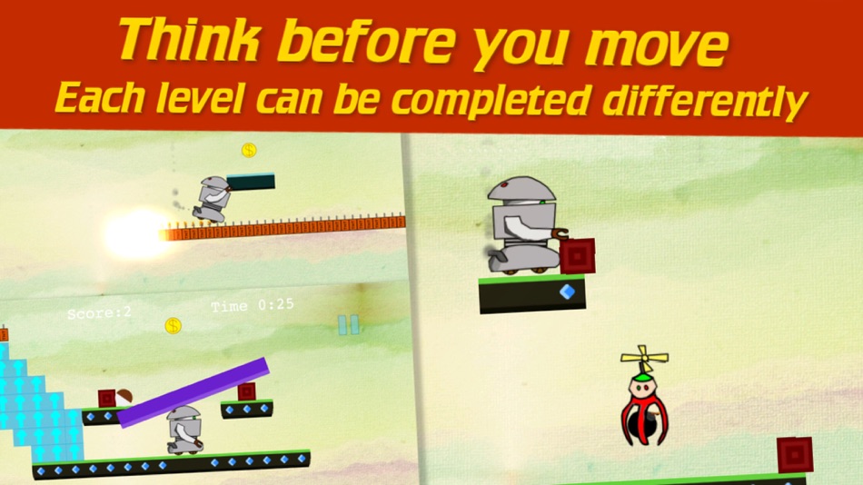 #4. Robot Saga: Diamond feast (iOS) By: Tomasz Zablocki