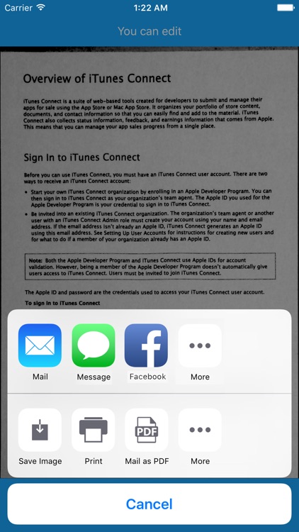 Scanner Mobile-Scan to PDF/JPG screenshot-4
