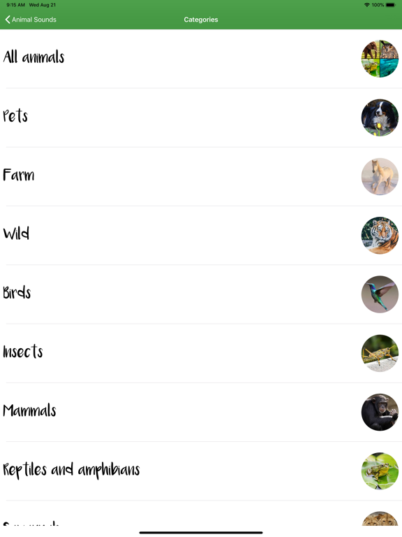 Animal Sounds for Kids - Learn iPad screenshot