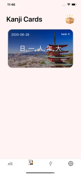 Game screenshot Japanese Learning - Kanji Card hack