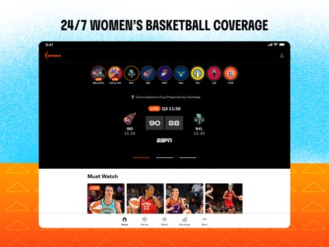 WNBA: Live Games & Scoresのおすすめ画像2