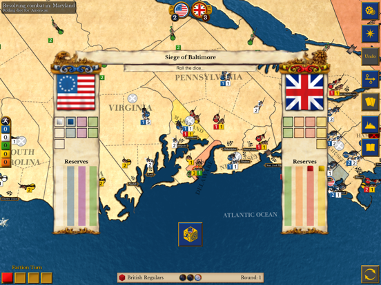 1775: Rebellion iPad app afbeelding 5