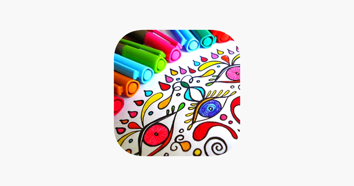 The BEST Adult Coloring Book Apps for Artists: 100 Apps Reviewed