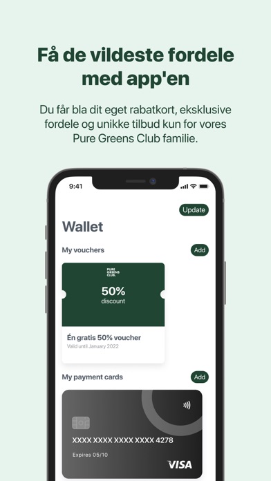 Pure Greens Club Screenshot