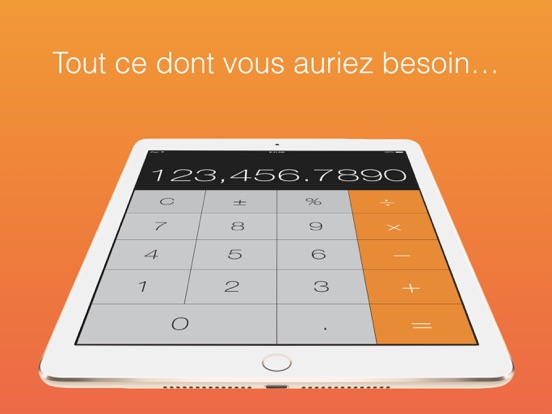 Screenshot #5 pour Calculette HD