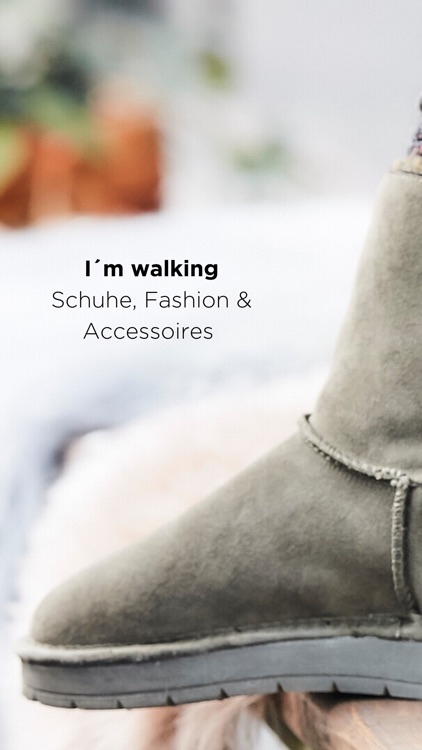 I’m walking–Schuhe gehen immer