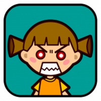Angry girl  logo