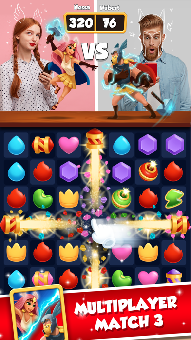 Match League ‎- PvP Match 3 Screenshot