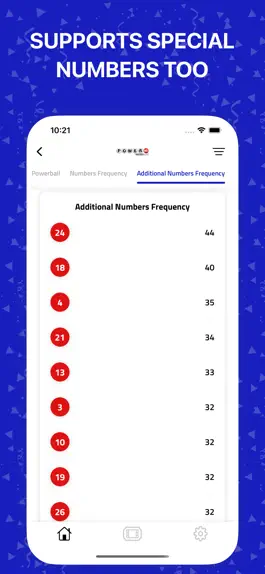 Game screenshot Lottery Number Frequency Data hack
