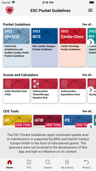 Screenshot #2 pour ESC Pocket Guidelines