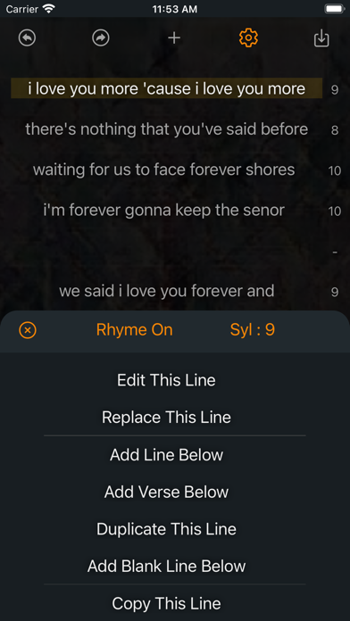 Quick Lyrics AI Screenshot
