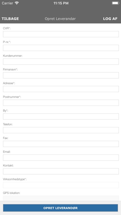 Dækindberetning screenshot-3