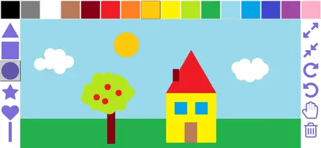 Easy draw with shapes