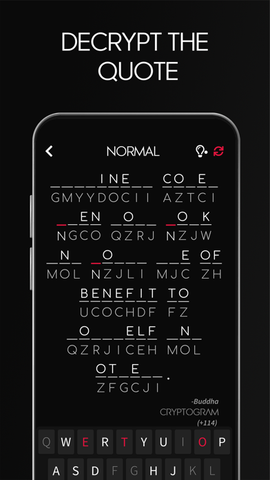 Cryptogram - Word Puzzle Gameのおすすめ画像2