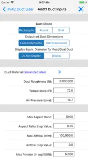 ashrae hvac duct sizer iphone images 3