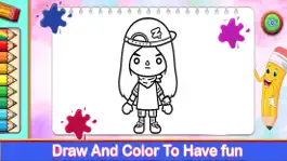 Game screenshot Magic Town Toca ColorGame apk