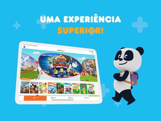 Panda+ iPad screenshot 1 - Entertainment app