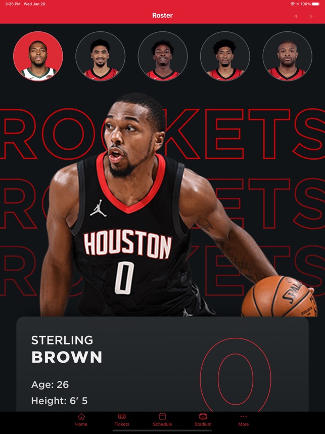 Houston Rockets On The App