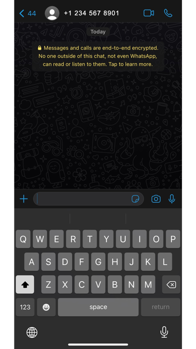 EzChat for WhatsApp Screenshot