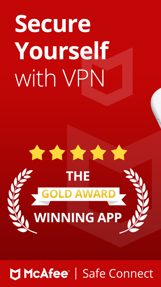 #1. Safe VPN Connect - VPN Proxy (iOS) 由: McAfee, LLC.