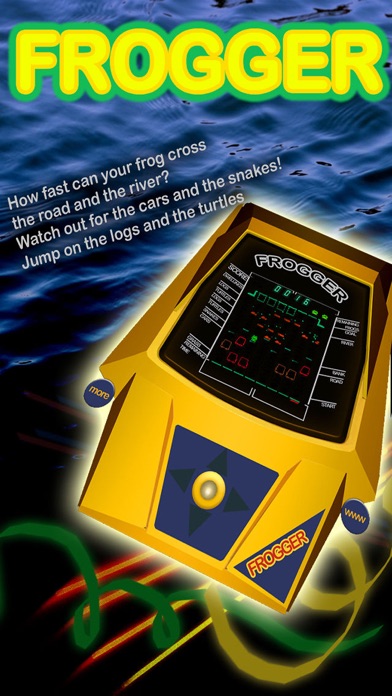 Frogger-top: The Tabletop Classic! screenshot 1