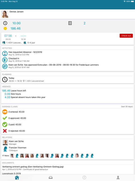 Screenshot #4 pour Bitcare for Employees
