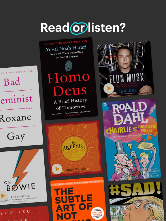 Screenshot #5 pour Bookmate. Listen & read books