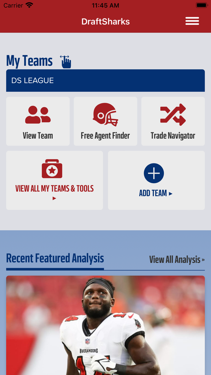 Draft Sharks Fantasy Football